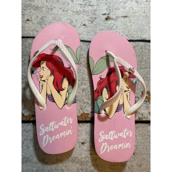 Roxy Little Mermaid Flip Flops NWOT - Picture 1 of 3